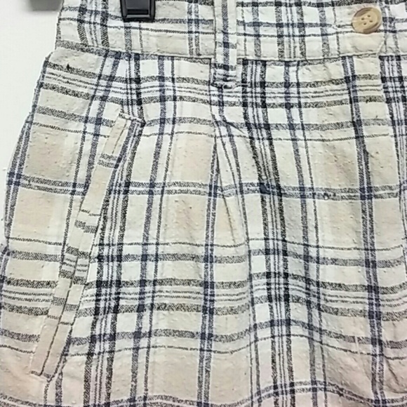 Silk Exchange Plaid Shorts - Picture 2 of 8